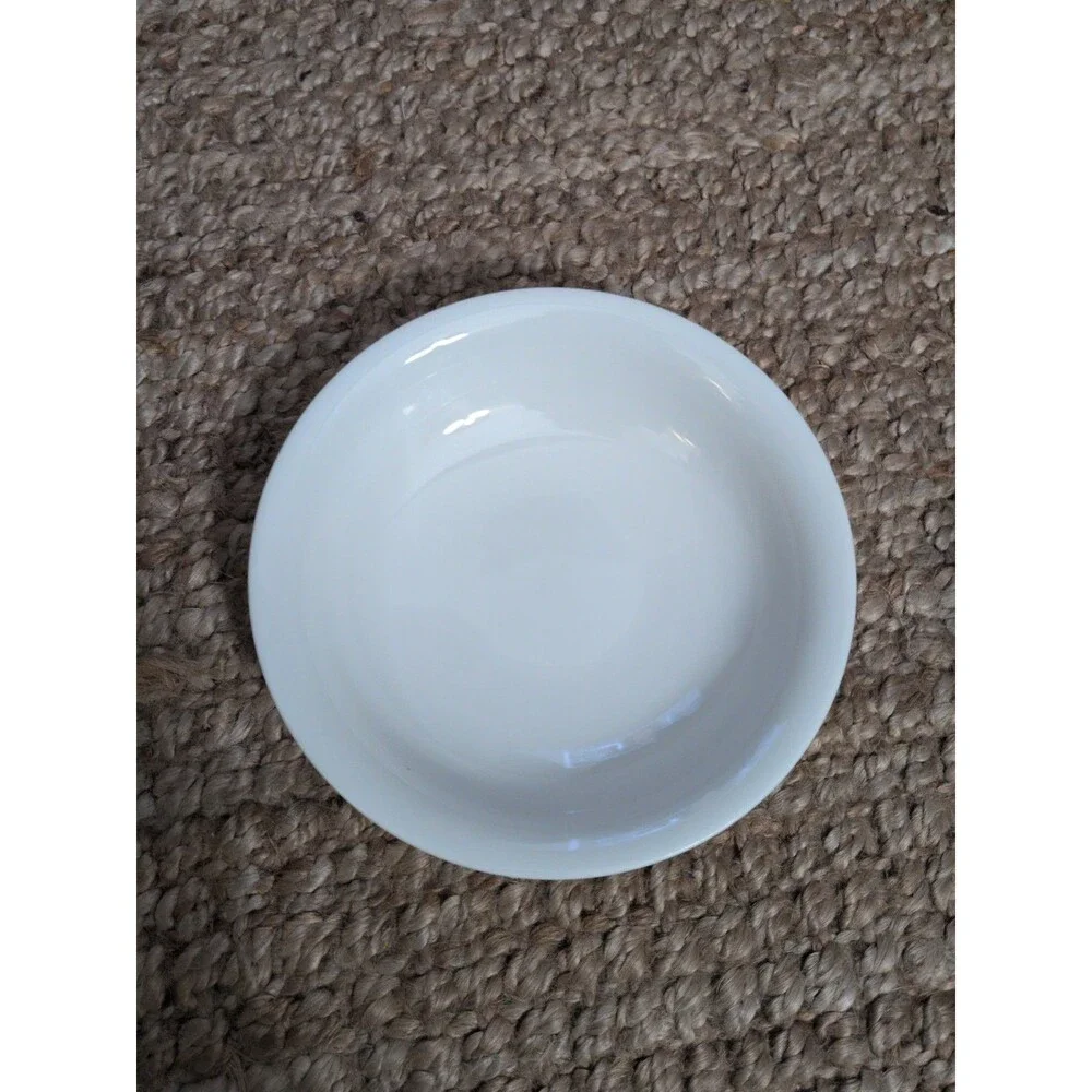 Pottery Barn China PB White Cereal Bowl 8.5 Inches Set Of 2 NWOT